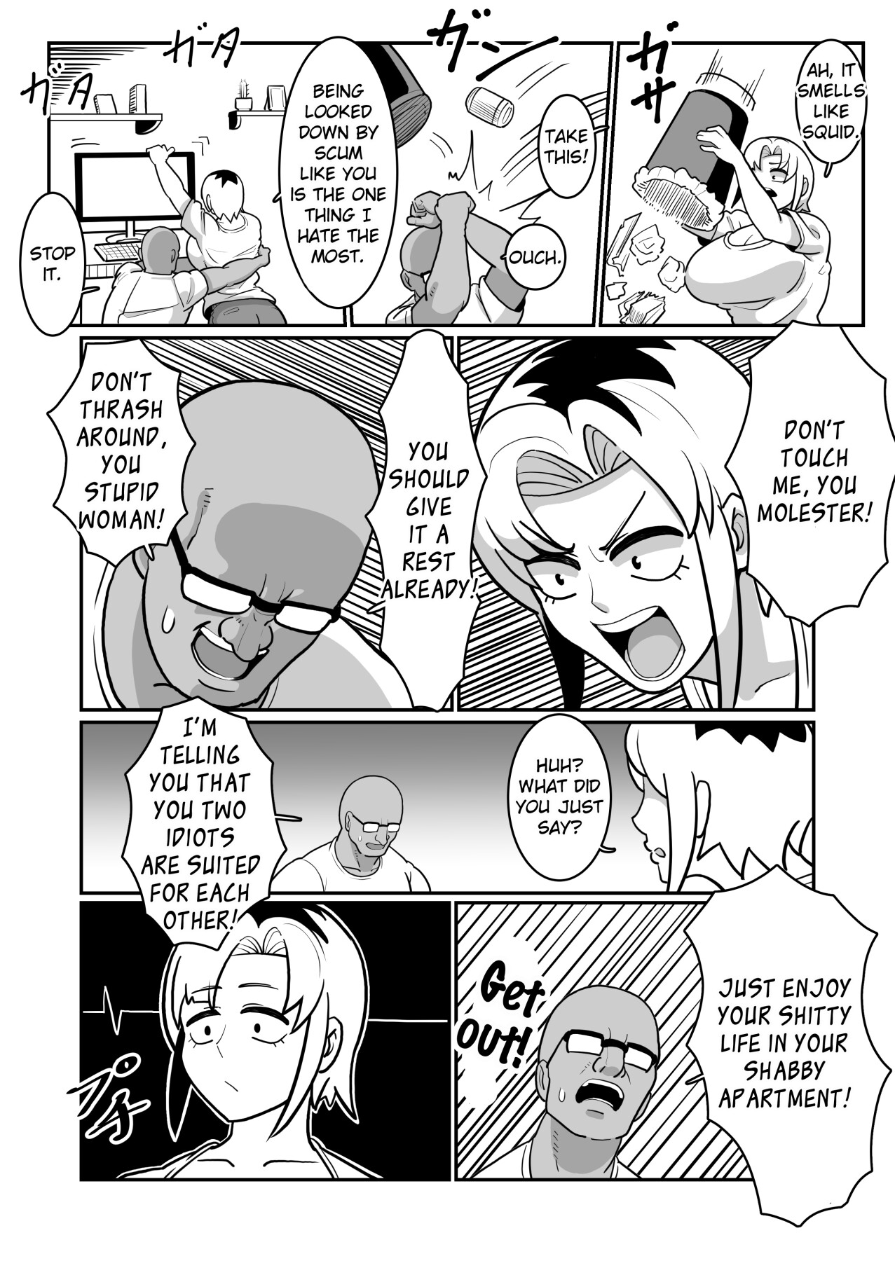 Hentai Manga Comic-Boteyyan ~I cuckolded a former delinquent wife, impregnated her, and dyed her to my liking!~-Read-12